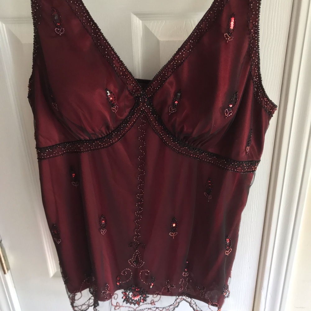 Beautiful showstopper!!!  Dressy Camisole ❤️